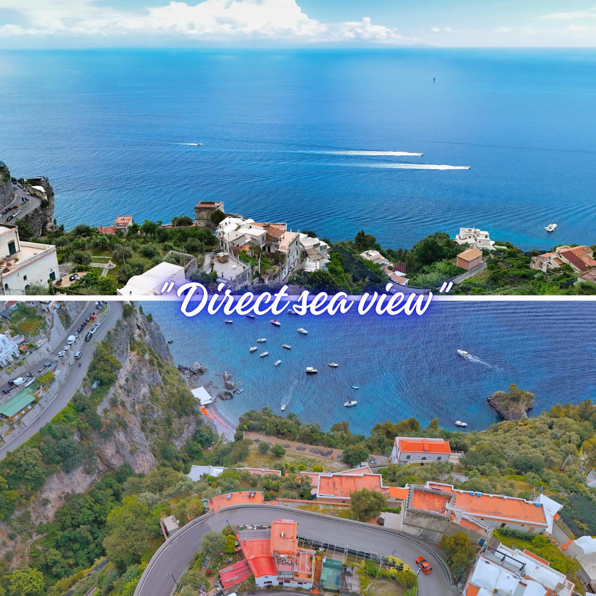 La Saracena-Traditional Amalfi Villa With Sea View Ngoại thất bức ảnh